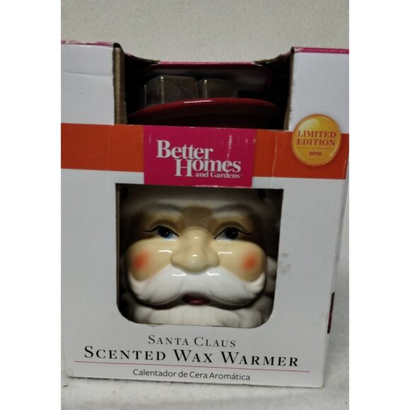 Better Homes & Gardens Santa Claus Scented Wax Warmer 2012 Limited Edition - Picture 1 of 6